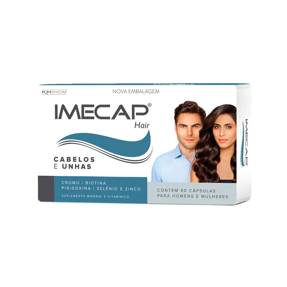 Imecap Hair com 60 Cápsulas